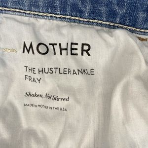 Mother hustler Ankle Fray jean